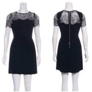 SANDRO black lace cocktail dress  - NEW